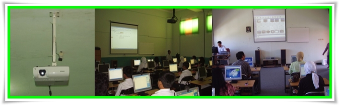pemasangan lcd proyektor